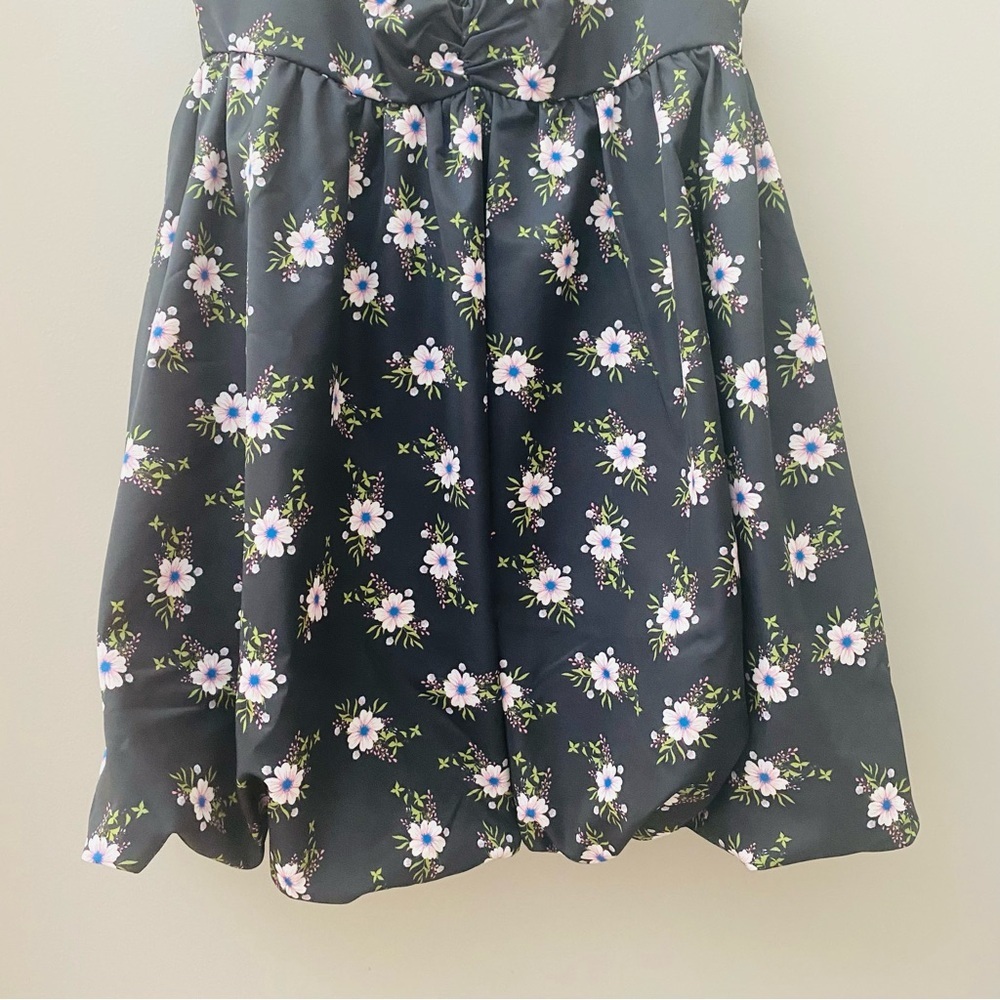 Free People Bubble Mini Dress Black Sz Small - Picture 5 of 12